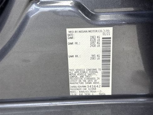 Used 2021 Nissan Altima 2.5 SV image 47