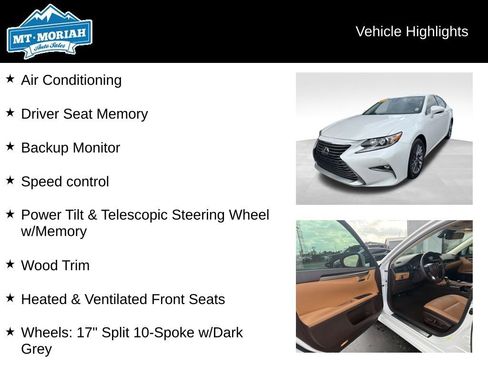 Used 2018 Lexus ES 350 image 8