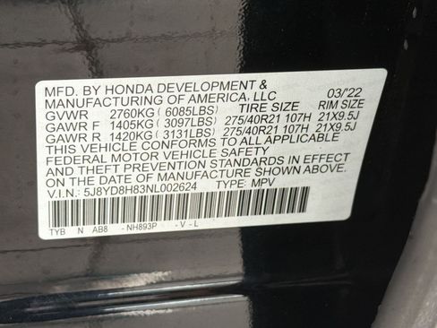 Used 2022 Acura MDX Type S AWD/4WD image 24