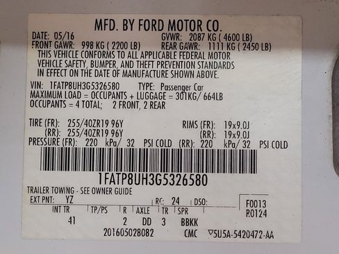 Used 2016 Ford Mustang Premium w/ Ecoboost Performance Package RWD image 33