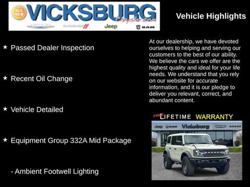 Used 2025 Ford Bronco Badlands w/ Sasquatch Package AWD/4WD image 25