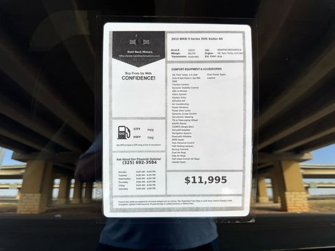 Used 2013 BMW 550i Sedan image 31