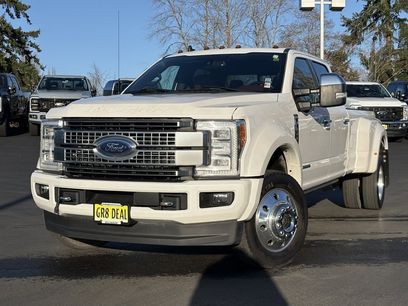 Certified 2019 Ford F450 Platinum w/ Platinum Ultimate Package