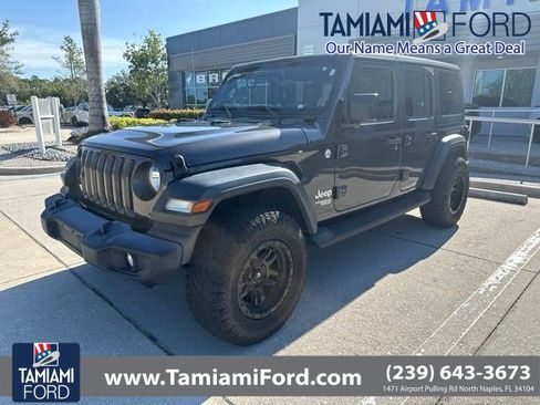Used 2020 Jeep Wrangler Unlimited Sport S AWD/4WD image 1