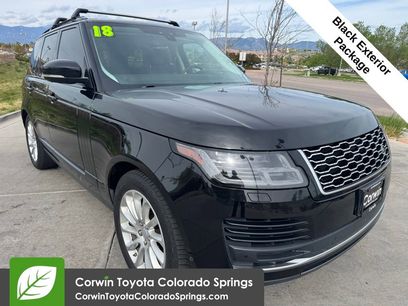 Used 2018 Land Rover Range Rover HSE