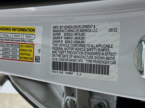 Used 2022 Honda Accord Sport image 12