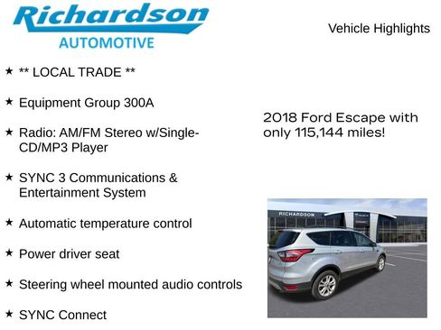 Used 2018 Ford Escape SEL FWD image 11