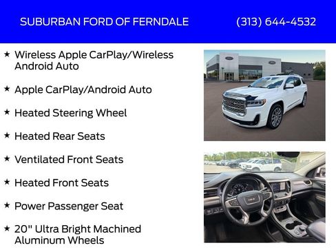 Used 2023 GMC Acadia Denali w/ Denali Ultimate Package AWD/4WD image 21