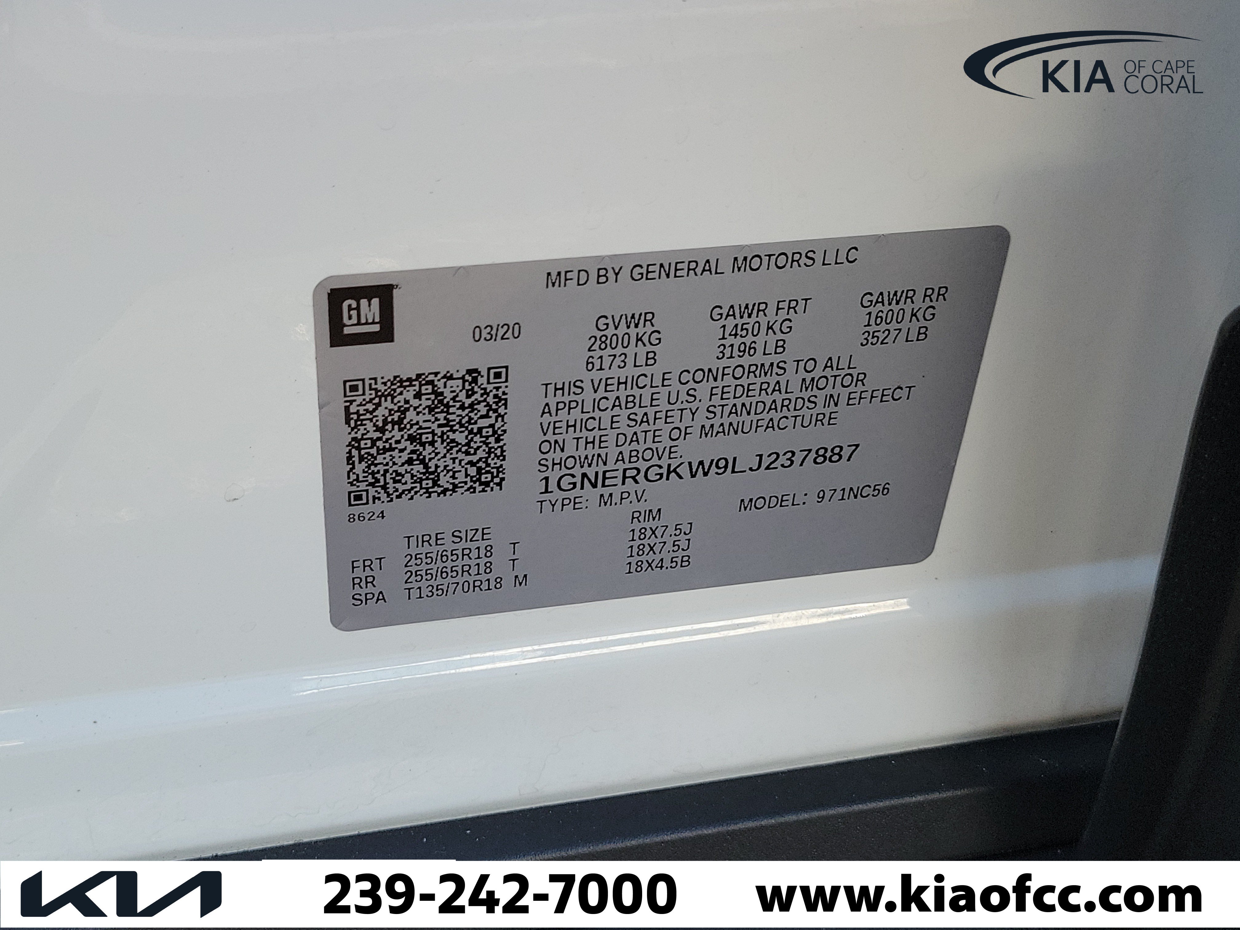 Used 2020 Chevrolet Traverse LT FWD image 30