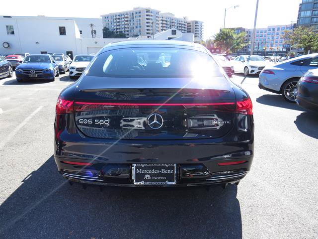 Used 2023 Mercedes-Benz EQS 580 4MATIC Sedan w/ Exclusive Trim Package image 3