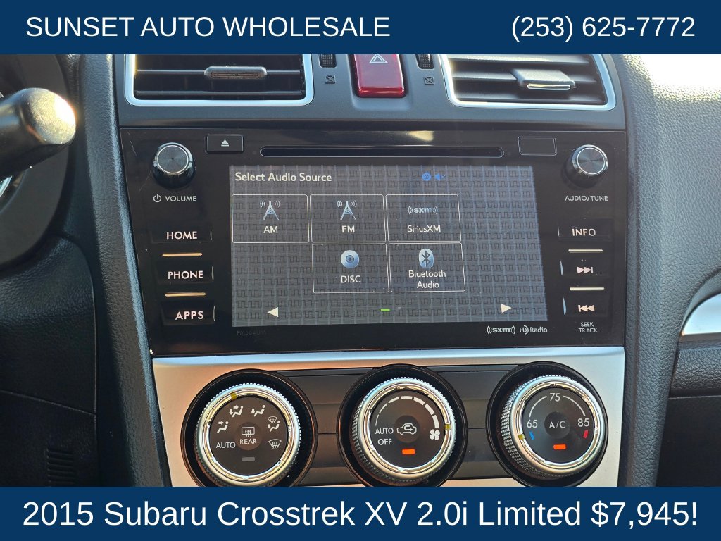 Used 2015 Subaru Crosstrek 2.0i Limited w/ Popular Package #1 AWD/4WD image 29