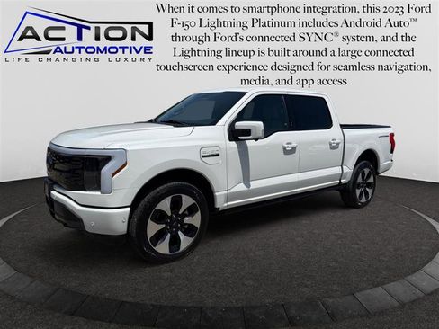 Used 2023 Ford F150 Lightning Platinum AWD/4WD image 4