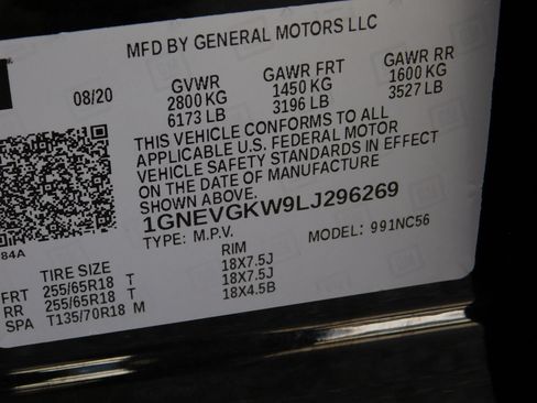 Used 2020 Chevrolet Traverse LT w/ Driver Confidence II Package AWD/4WD image 27