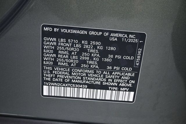 Used 2026 Volkswagen Atlas SE FWD image 18