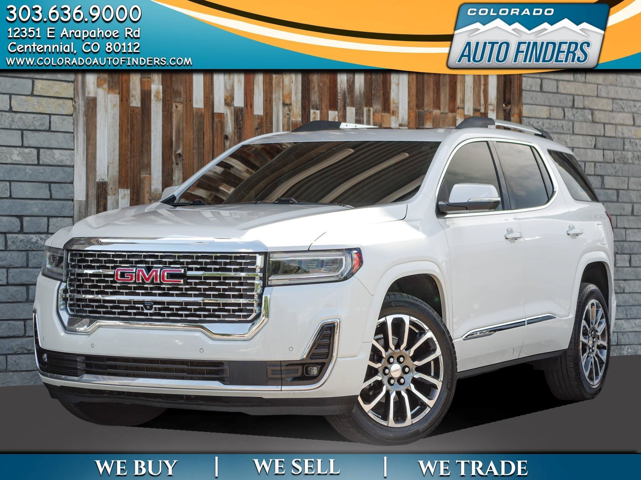 Used 2020 GMC Acadia Denali w/ Technology Package AWD/4WD image 1