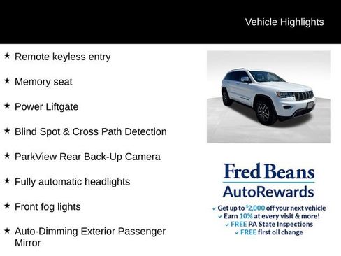 Used 2018 Jeep Grand Cherokee Limited AWD/4WD image 10