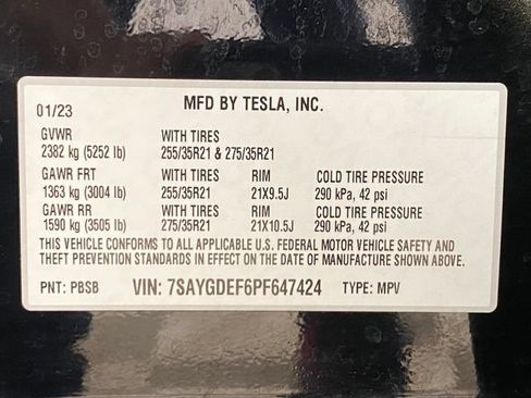 Used 2023 Tesla Model Y Performance AWD/4WD image 23
