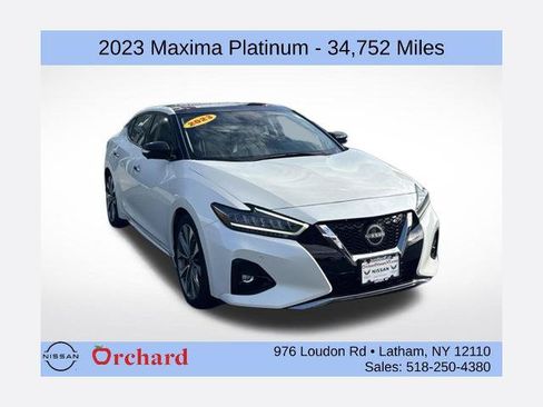 Certified 2023 Nissan Maxima Platinum w/ Sport Mat Group FWD image 1
