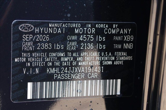 New 2027 Hyundai Sonata Blue FWD image 22