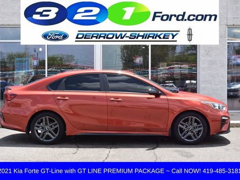 Used 2021 Kia Forte GT-Line w/ GT-Line Premium Package FWD image 3