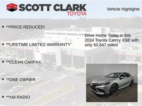 Used 2024 Toyota Camry XSE FWD image 12