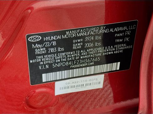 Used 2018 Hyundai Elantra SEL image 71