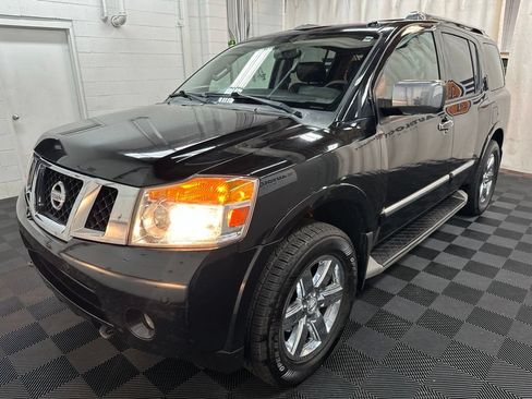 Used 2014 Nissan Armada Platinum w/ 2nd Row Captain Seat Package AWD/4WD image 4