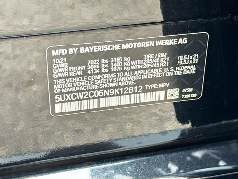 Used 2022 BMW X7 xDrive40i w/ Premium Package AWD/4WD image 46
