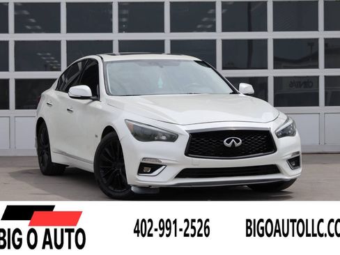 Used 2018 INFINITI Q50 Luxe w/ Essential Package (3.0T Luxe) AWD/4WD image 1
