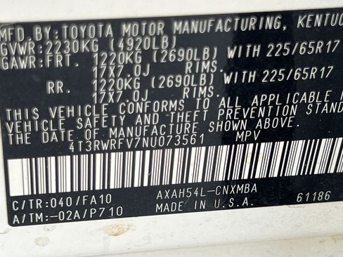 Used 2022 Toyota RAV4 XLE w/ Convenience Package AWD/4WD image 12
