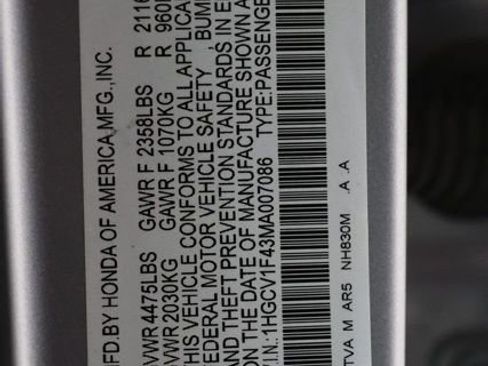 Used 2021 Honda Accord Sport Special Edition image 37