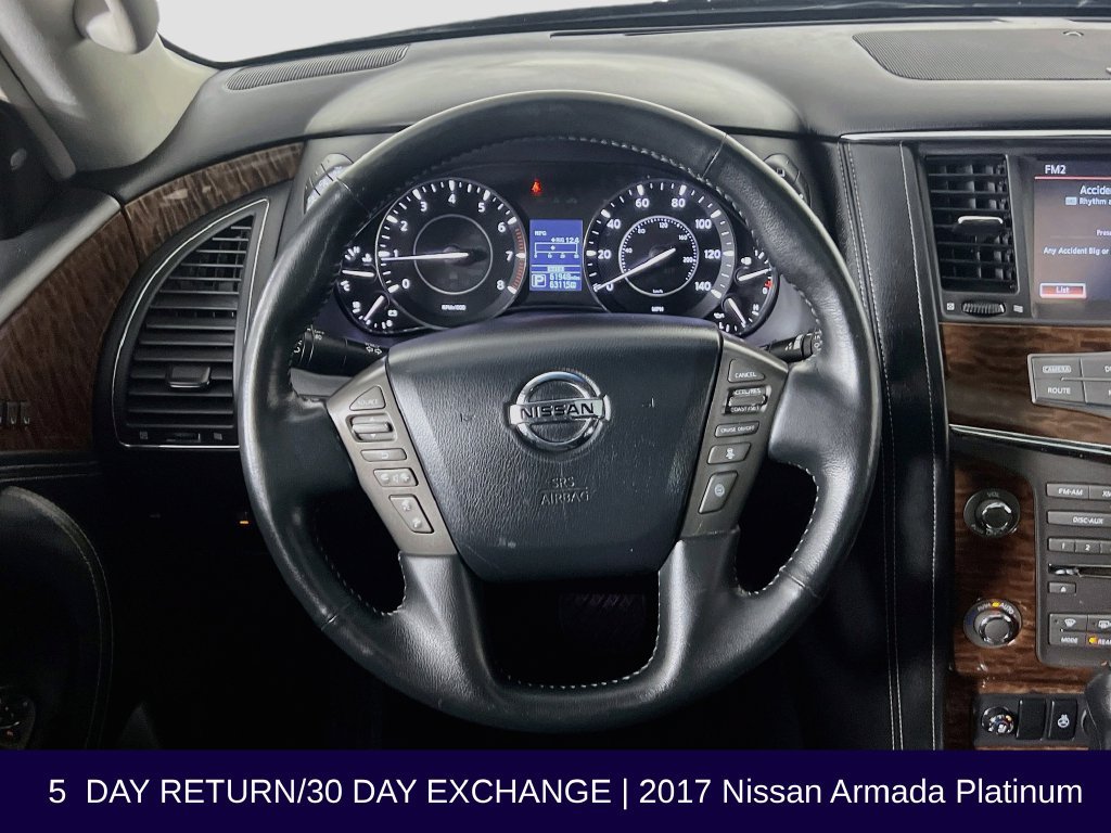 Used 2017 Nissan Armada Platinum w/ Interior Lighting Package AWD/4WD image 14