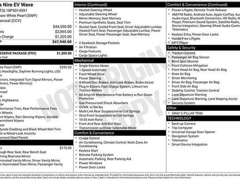 Certified 2023 Kia Niro Wave w/ Wave Preserve Package image 22