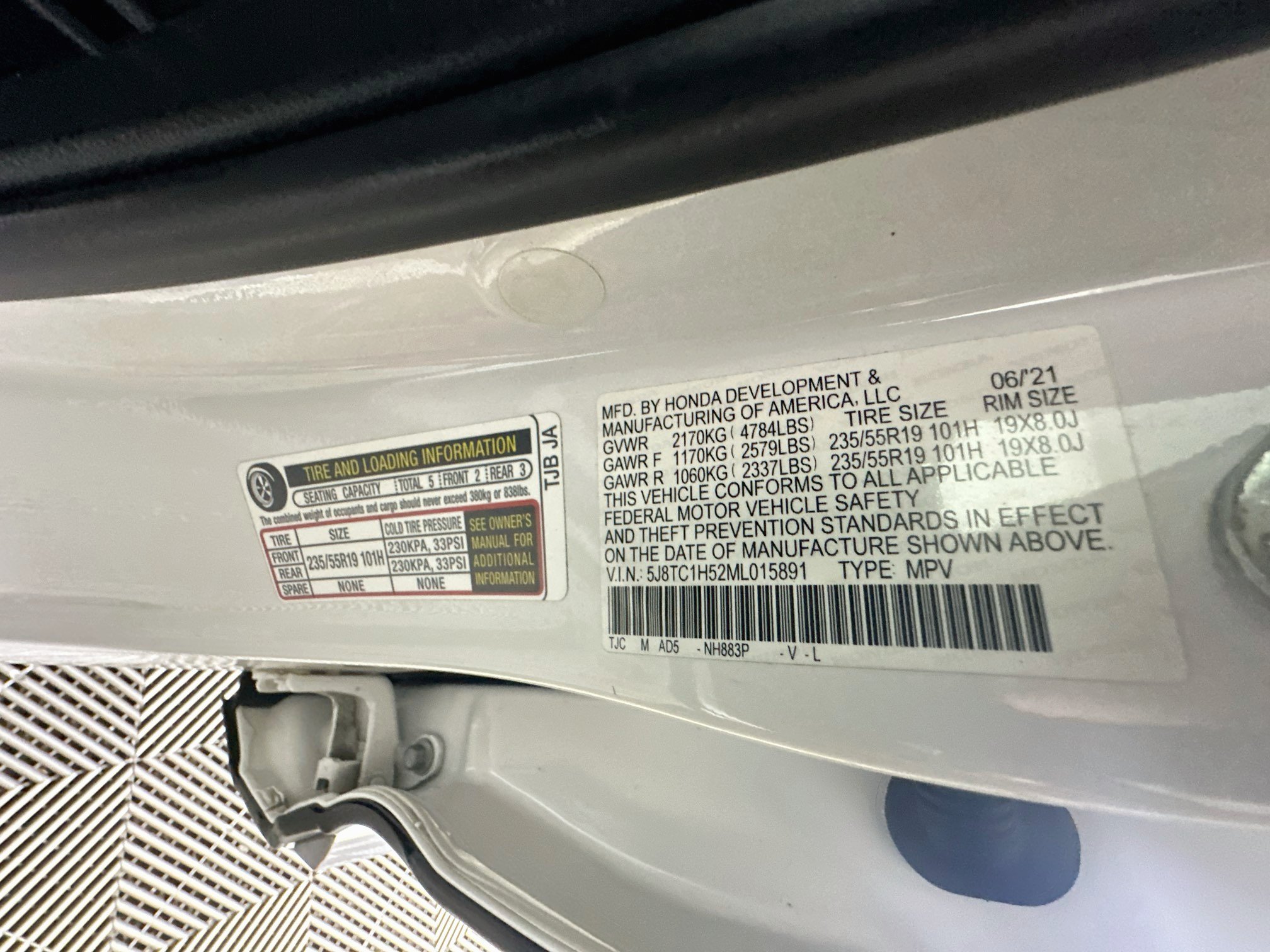 Used 2021 Acura RDX w/ Technology Package FWD image 12