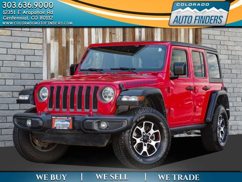 Used 2021 Jeep Wrangler Unlimited Rubicon AWD/4WD image 1