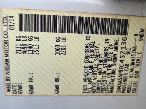 Used 2014 Nissan Maxima 3.5 S FWD image 44