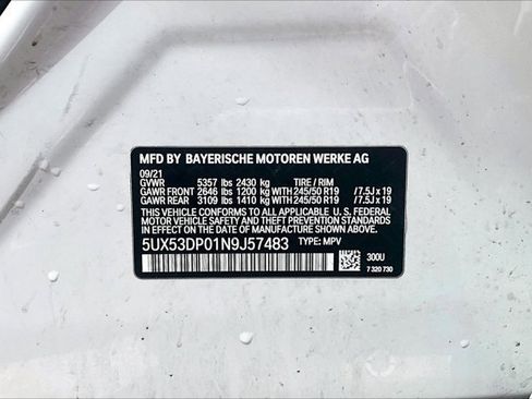 Used 2022 BMW X3 xDrive30i w/ Premium Package AWD/4WD image 19
