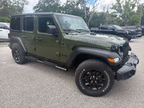 Used 2021 Jeep Wrangler Unlimited Sport AWD/4WD image 7