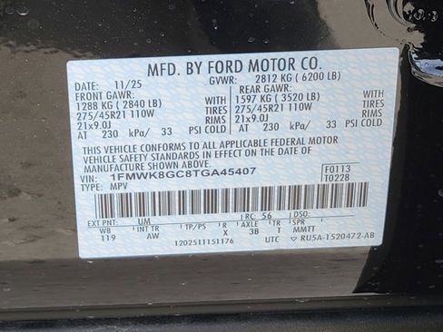 New 2026 Ford Explorer ST w/ Sun And Sound Package image 13