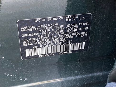 Used 2024 Subaru Forester Touring w/ POP Package 3 AWD/4WD image 11