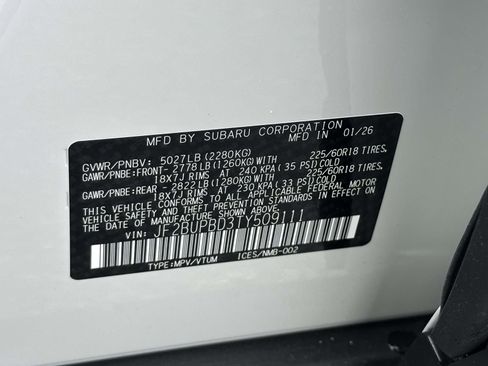 New 2026 Subaru Outback Premium image 15