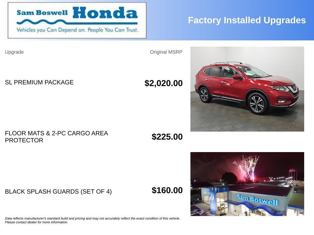 Used 2017 Nissan Rogue SL w/ SL Premium Package FWD image 4