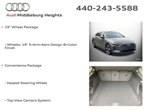Certified 2025 Audi A5 2.0T Premium w/ Convenience Package image 5