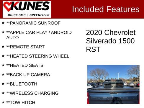 Used 2020 Chevrolet Silverado 1500 RST image 2