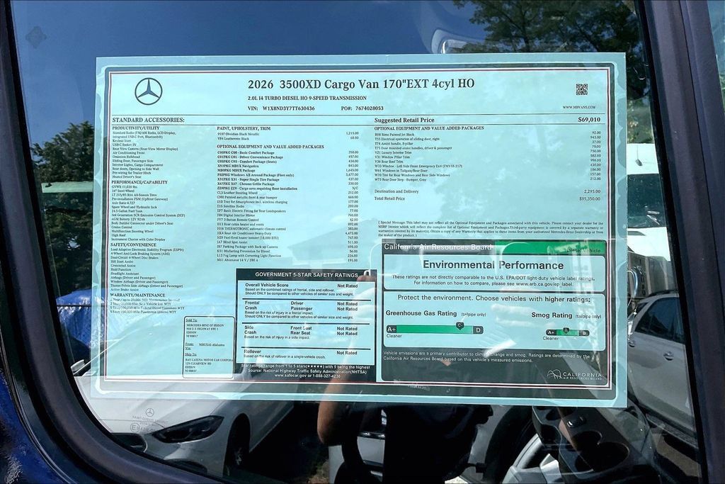 New 2026 Mercedes-Benz Sprinter 3500 image 13