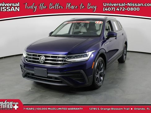 Used 2022 Volkswagen Tiguan SE w/ Panoramic Sunroof Package AWD/4WD image 1