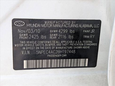 Used 2011 Hyundai Sonata SE w/ Navigation & Sunroof Pkg 4 image 25