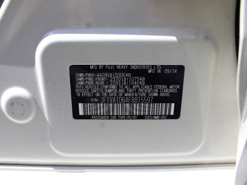 Used 2015 Subaru WRX Premium w/ Popular Package #2 AWD/4WD image 42