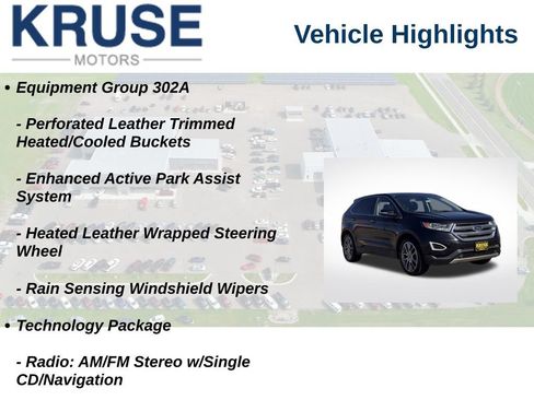 Used 2015 Ford Edge Titanium w/ Equipment Group 302A AWD/4WD image 18