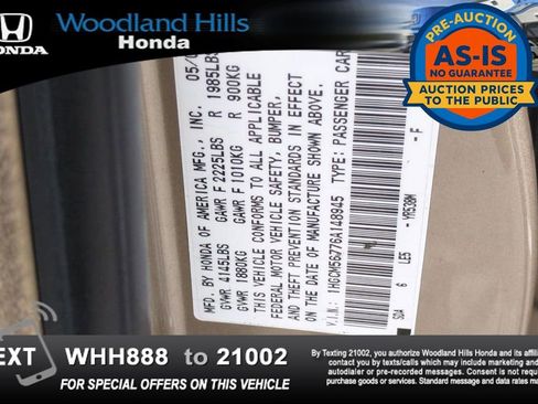Used 2006 Honda Accord EX image 26